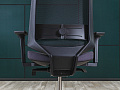 Офисное кресло для персонала на колесах Profim Ткань Серый Польша_КПТС2-090922