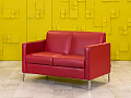 Офисный диван Herman Miller 1280x780 Кожа Красный США_ДНКК-270324