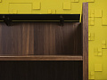 Ресепшн  FACTORY Sinetica Шпон Венге Италия  РЕ-03076