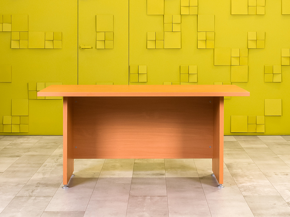 Стол для руководителя 1600x800 ЛДСП Ольха Россия_СРПЛ-250624