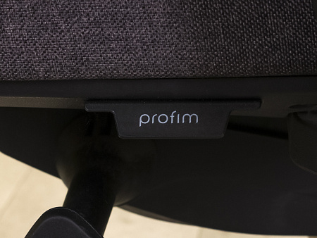 Офисное кресло для персонала на колесах Profim Ткань Серый Польша  КПТС-18075