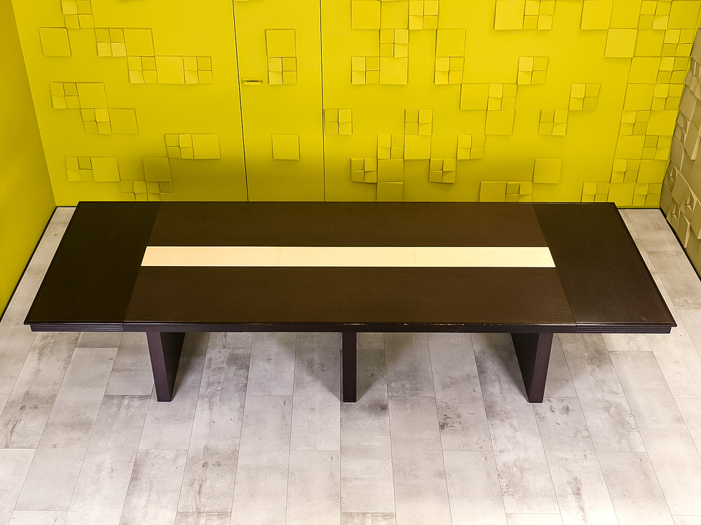 Офисный стол для переговоров  EUR/QUARANTA Шпон Венге Италия  СГПЕ-130824