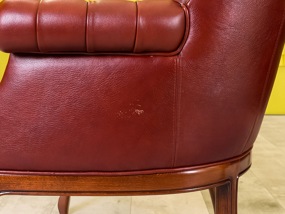 Комплект мягких кресел Executive base MASCHERONI Кожа Коричневый Италия_КНККК-110823