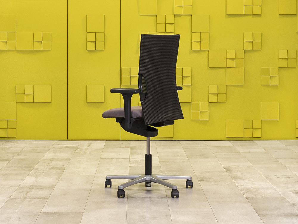 Офисное кресло для персонала на колесах Comforto HAWORTH Ткань Серый США_КПТС-051223