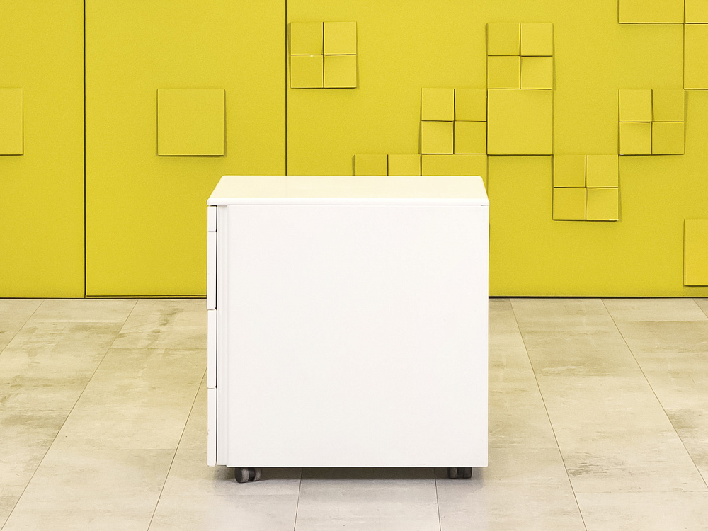 Офисная тумба выкатная  Металл Белый Импорт  ТВ4ЯМ1-12026