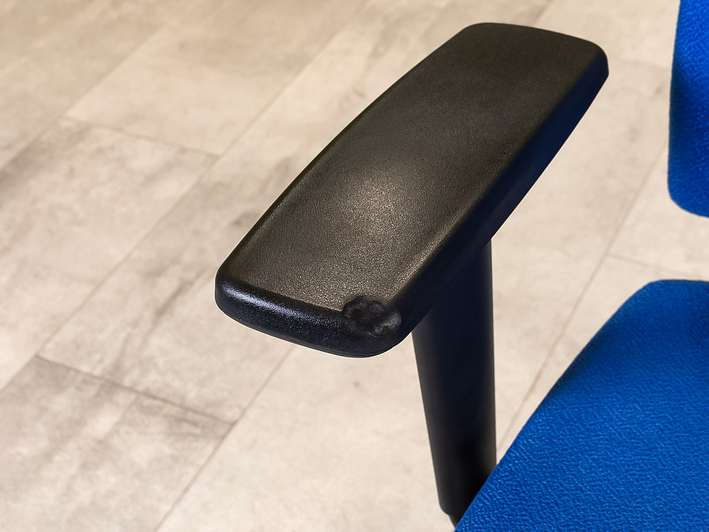 Офисное кресло руководителя на колесах ORGSPACE Ткань Синий Импорт_КРТН-201123