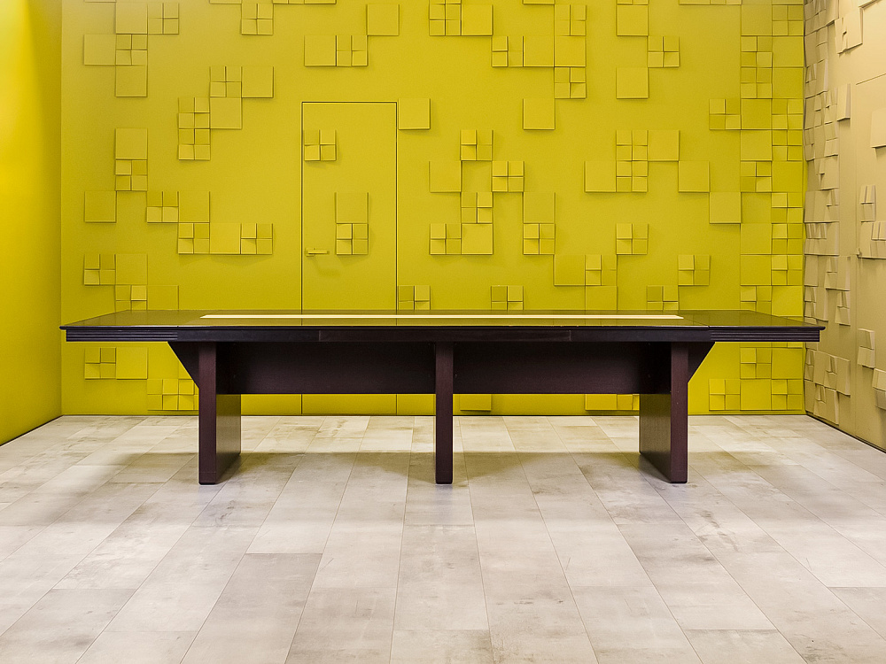 Офисный стол для переговоров  EUR/QUARANTA Шпон Венге Италия  СГПЕ-130824