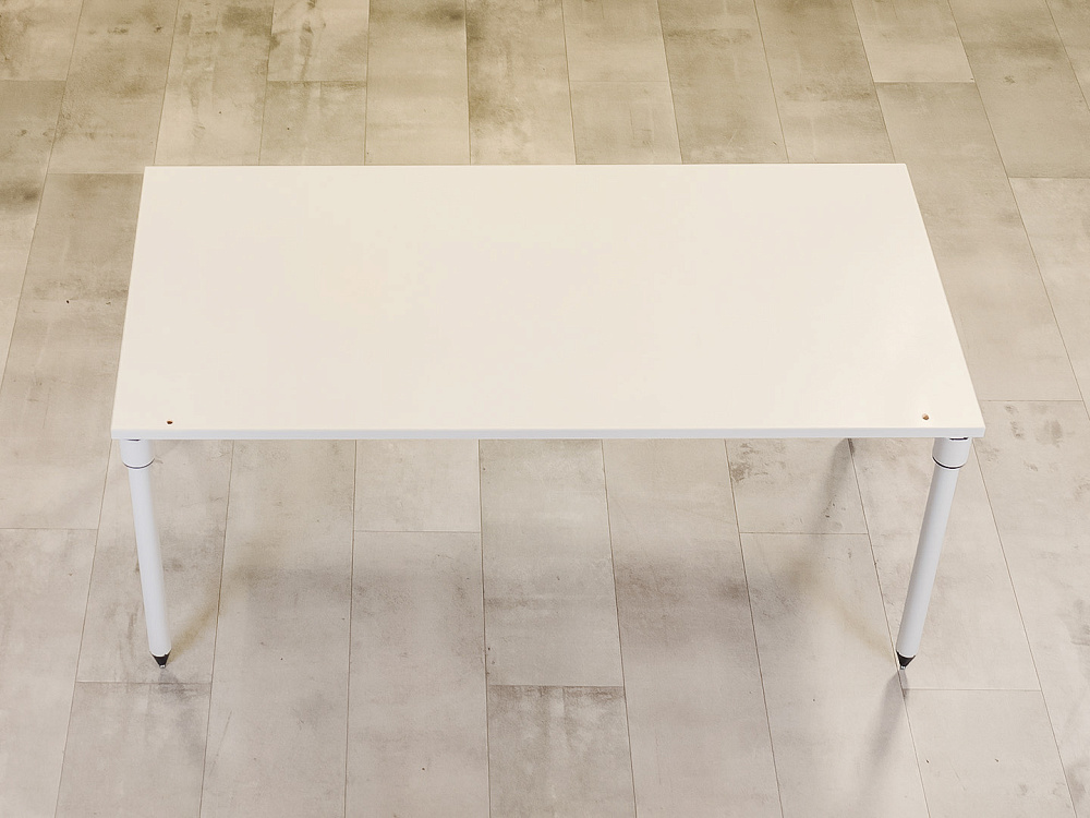 Офисный стол прямой Herman Miller 1600x800 ДСП Белый США_СППБ-111122