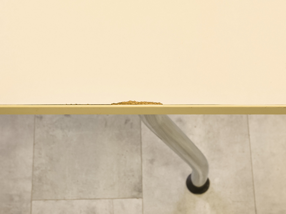 Офисный стол прямой ЛДСП Бежевый  СППБ2-03046