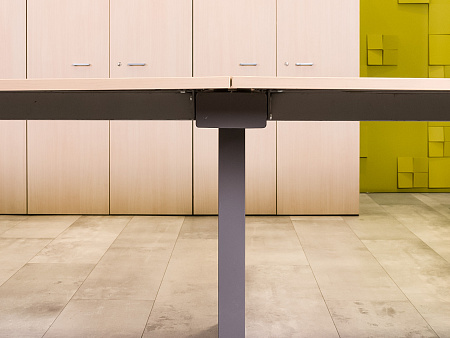 Комплект офисной мебели на 6 человек LAS ДСП Клен Италия_ГКВ-09091