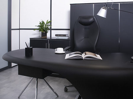 Кабинет руководителя  UNO DellaRovere Пластик Чёрный Италия  КРЧ-30055