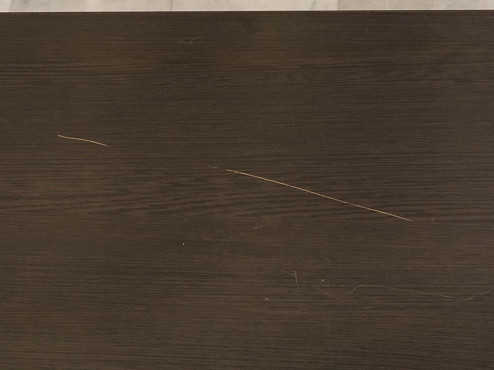 Офисный стол прямой  ЛДСП Венге Россия  СППЕ-22046