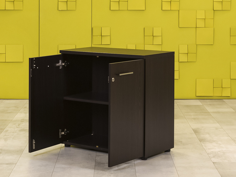 Офисная тумба для оргтехники  ЛДСП Венге  ТО2ДЕ-29125