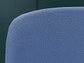 Конференц кресло для переговорной на полозьях HAWORTH Ткань Синий Германия_КДТН2-261122