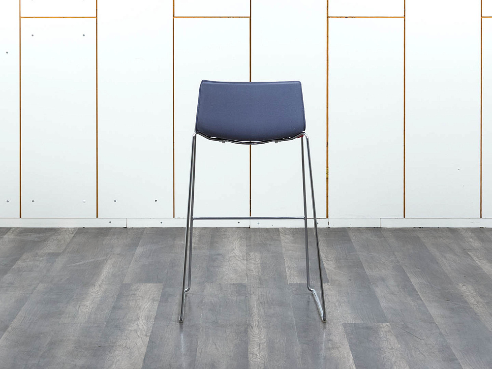 Барный стул Arper  Ткань Синий   (УНТН-01023)