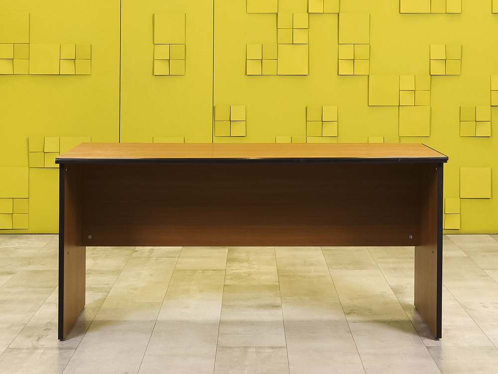 Офисный стол прямой ЛДСП Орех  СППХ-10046