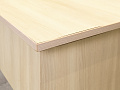 Офисный стол угловой  ЛДСП Клен  СПУВ2-28056