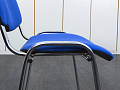 Офисный стул  Ткань/хром Синий ИЗО  (ИзоН(нтх))