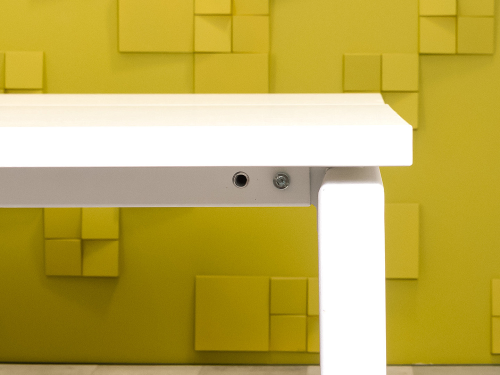 Комплект офисной мебели на 4 человека ЛДСП Белый Россия_ГКБ-190224