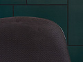 Офисное кресло руководителя на колесах Ткань Чёрный Россия_КРТЧ-290523
