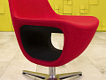 Мягкое кресло Pelikan Profim Ткань Красный Польша  КНТК3-26025