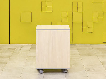 Офисная тумба выкатная ЛДСП Клен  ТВ3ЯВ-05125