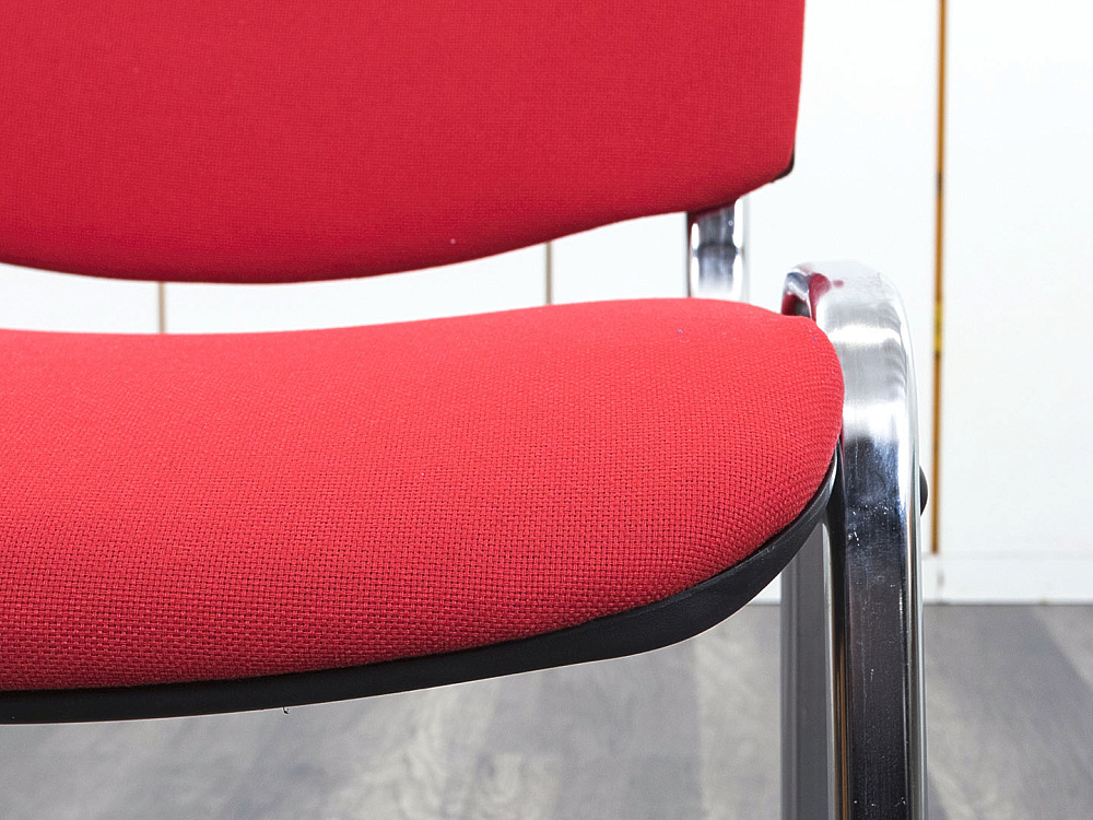 Офисный стул  Ткань Красный ИЗО  (ИзоК(нтх))
