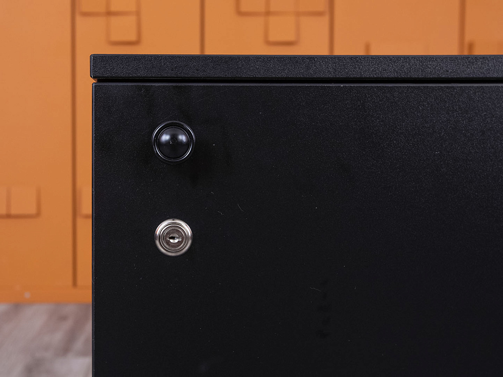 Офисная тумба выкатная  350х500х610 ЛДСП Черная   (ТВ1ДЧ-21075)