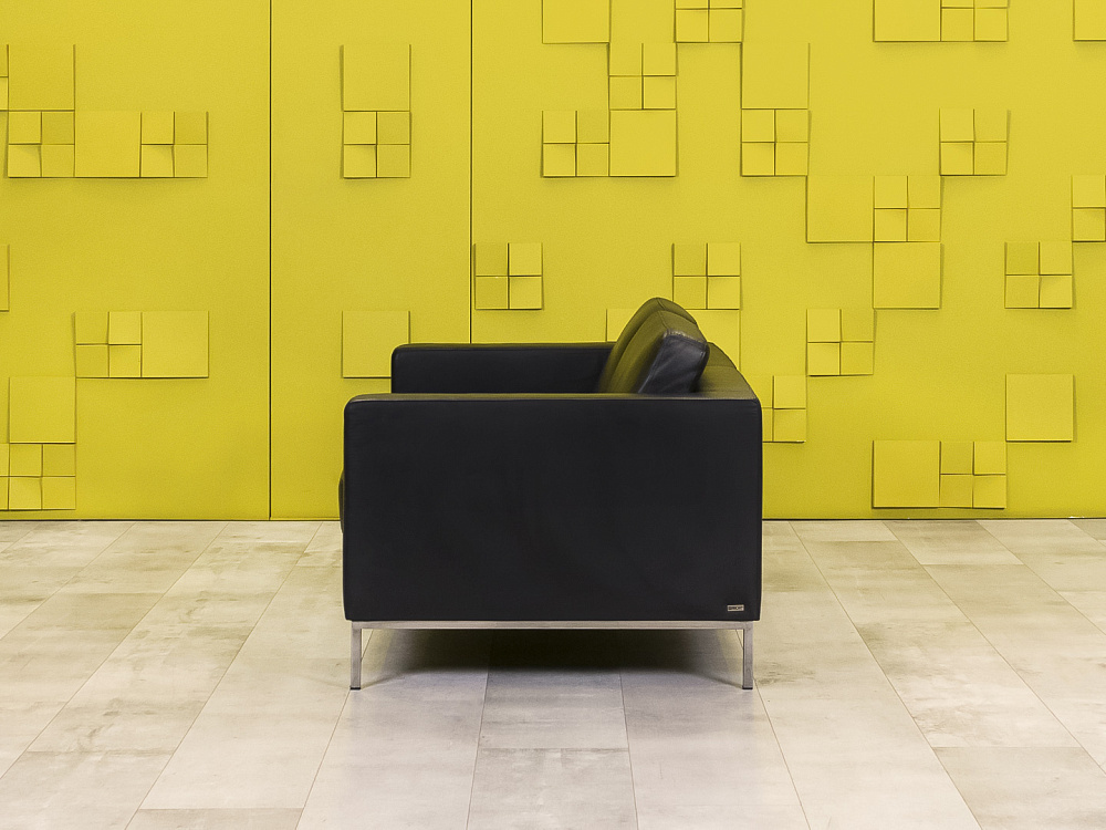 Офисный диван Profim Кожа Чёрный Польша  ДНКЧ-21045