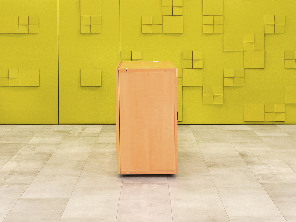 Офисная тумба для оргтехники BENE 1200x450x830 ЛДСП Ольха Распашные дверки Австрия_ТО2ДЛ-290824