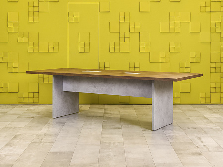 Офисный стол для переговоров ЛДСП Орех  СГПХ-05125