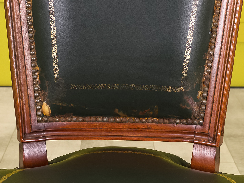 Офисный стул   Art &amp; Moble Кожа Зелёный Испания  УНКЗ-14105