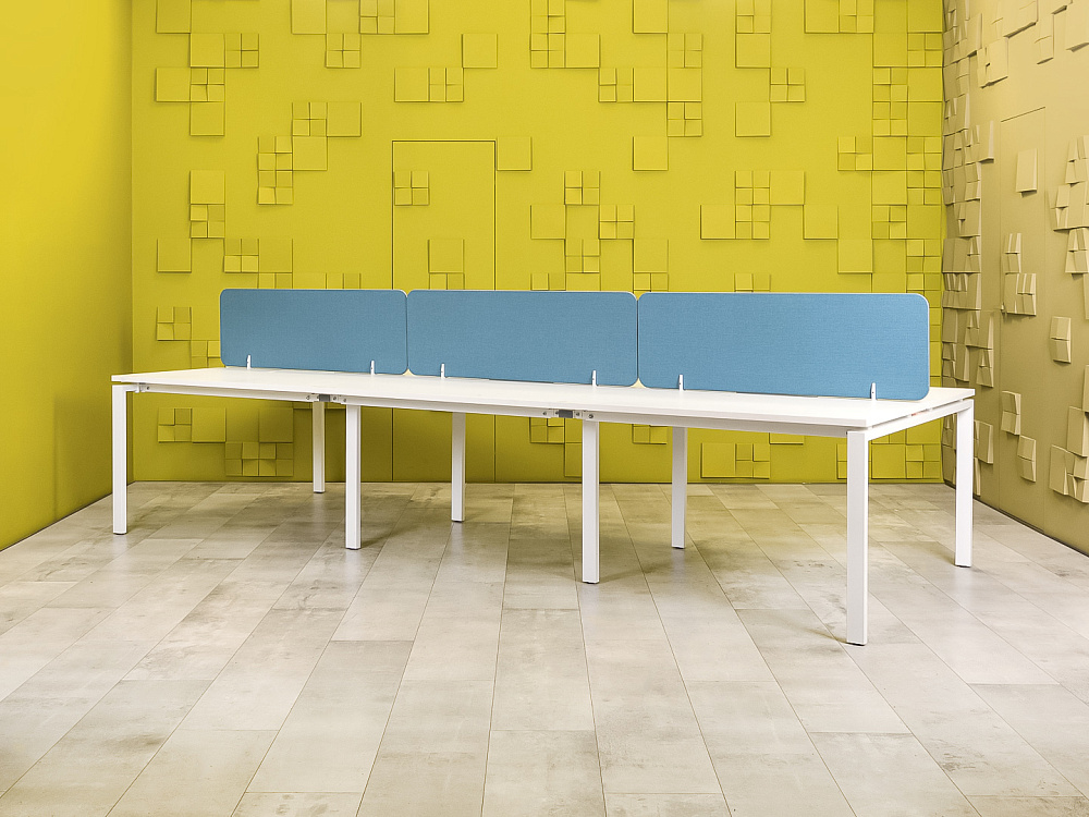 Комплект офисной мебели  ЛДСП Белый  ГКБ-10125