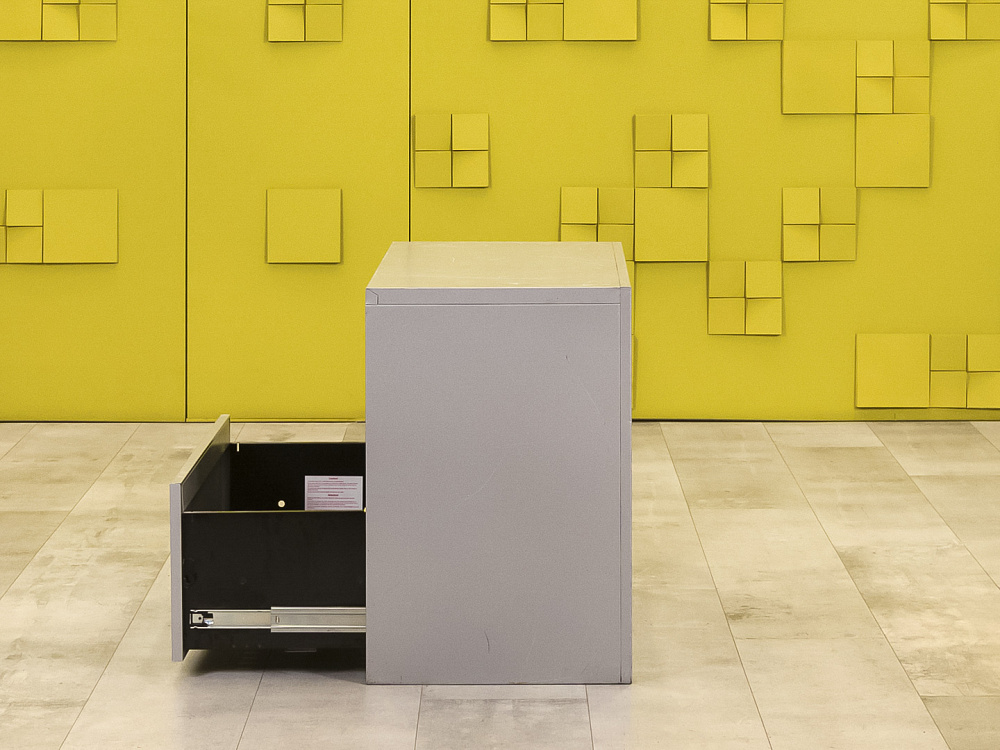 Картотека  Herman Miller Металл Серый США  ШД2ЯМ-05024