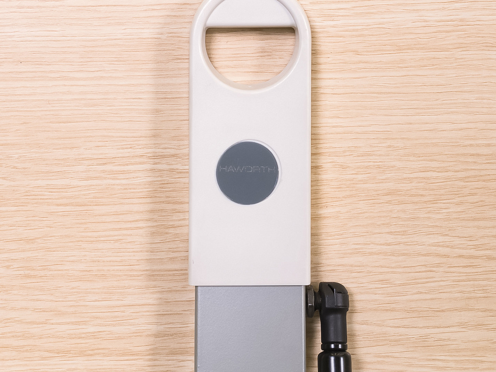 Офисный стол прямой HAWORTH ЛДСП Зебрано Германия  СППЗ-29105