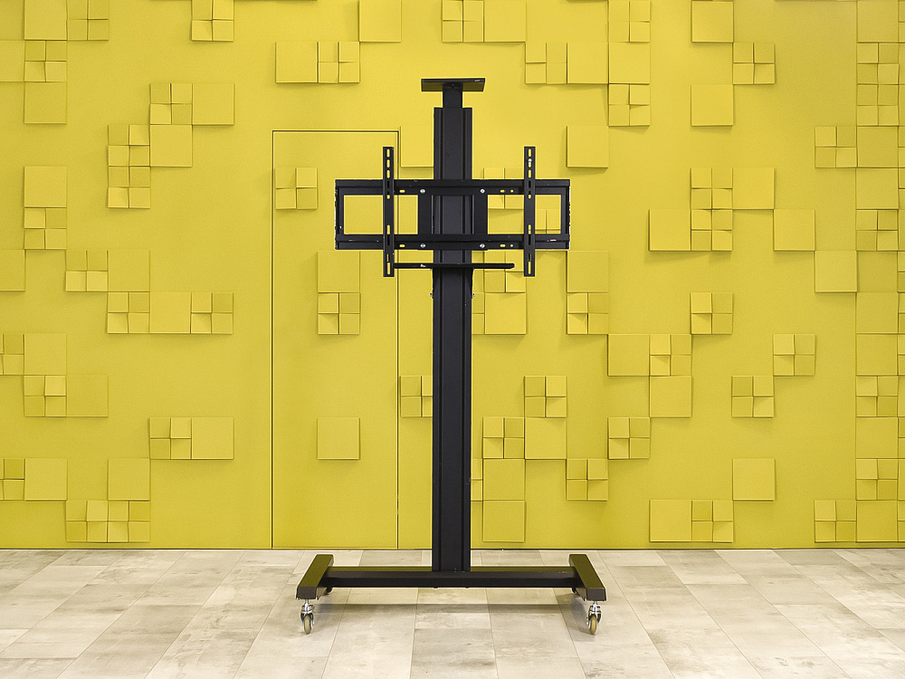 Стойка напольная под телевизор Металл Чёрный Импорт_ПТЧ1-160823