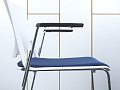 Барный стул Haworth Ткань Синий   (УДТН-20063)