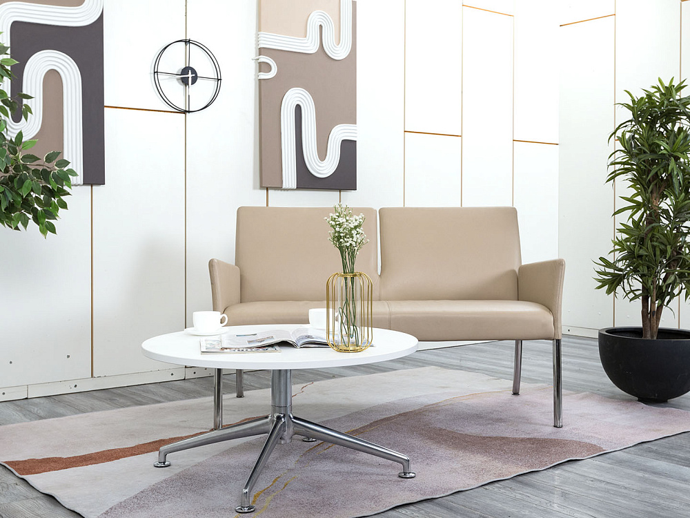 Офисный диван Walter Knoll Кожа Бежевый   (ДНКБ-20114)