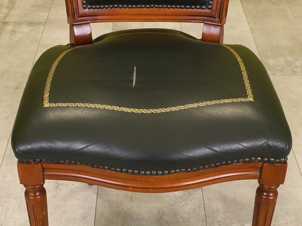 Офисный стул   Art &amp; Moble Кожа Зелёный Испания  УНКЗ-14105