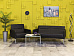 Комплект мягкой мебели Steelcase Кожа Чёрный Франция  ДНКЧК-06026