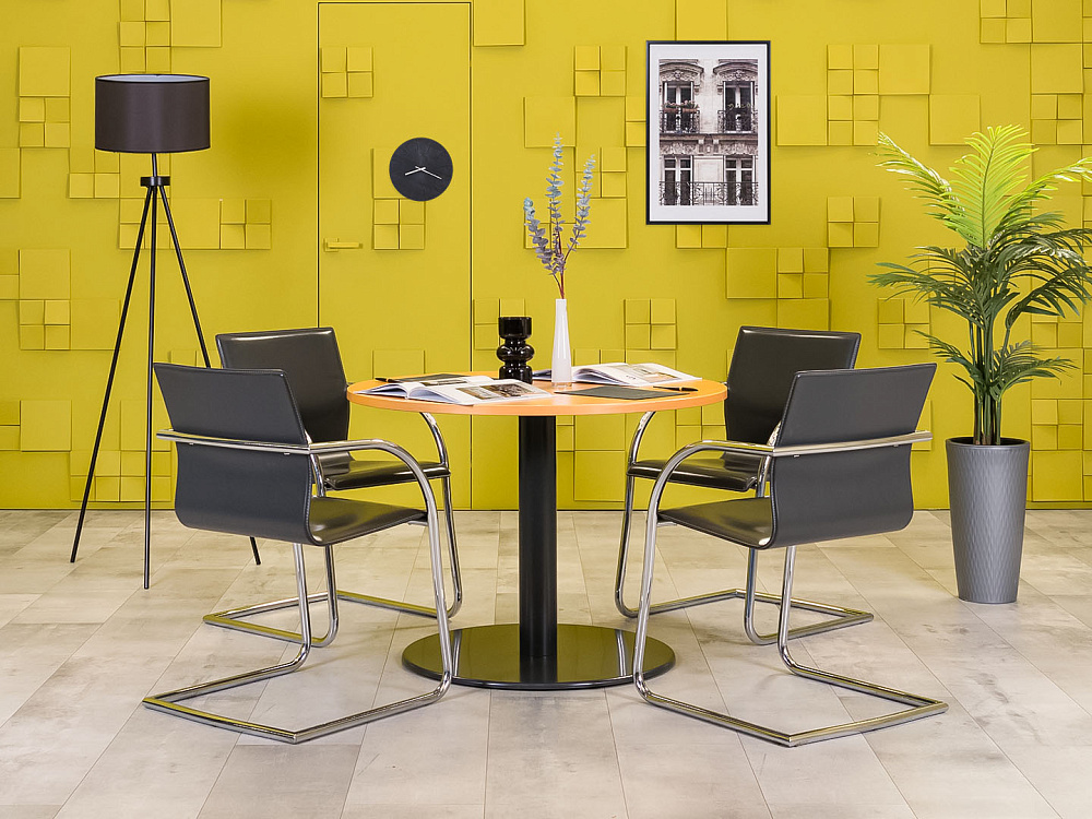 Обеденный стол Steelcase ЛДСП Бук Германия  СГКЛ2-110124