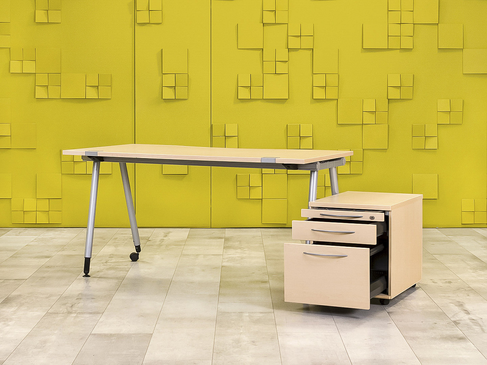 Комплект офисной мебели на 1 человека Koenig Neurath ЛДСП Клен Германия_СПЭВТ-171024