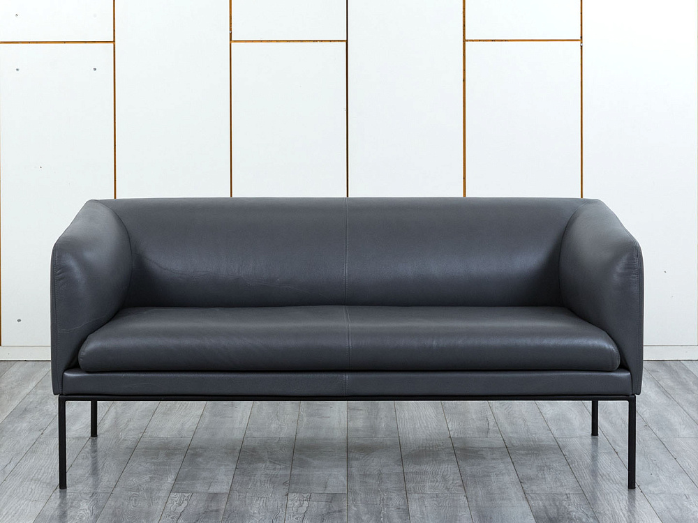 Офисный диван Liro Кожа Серый Montana Ferro  (ДНКС-20114)