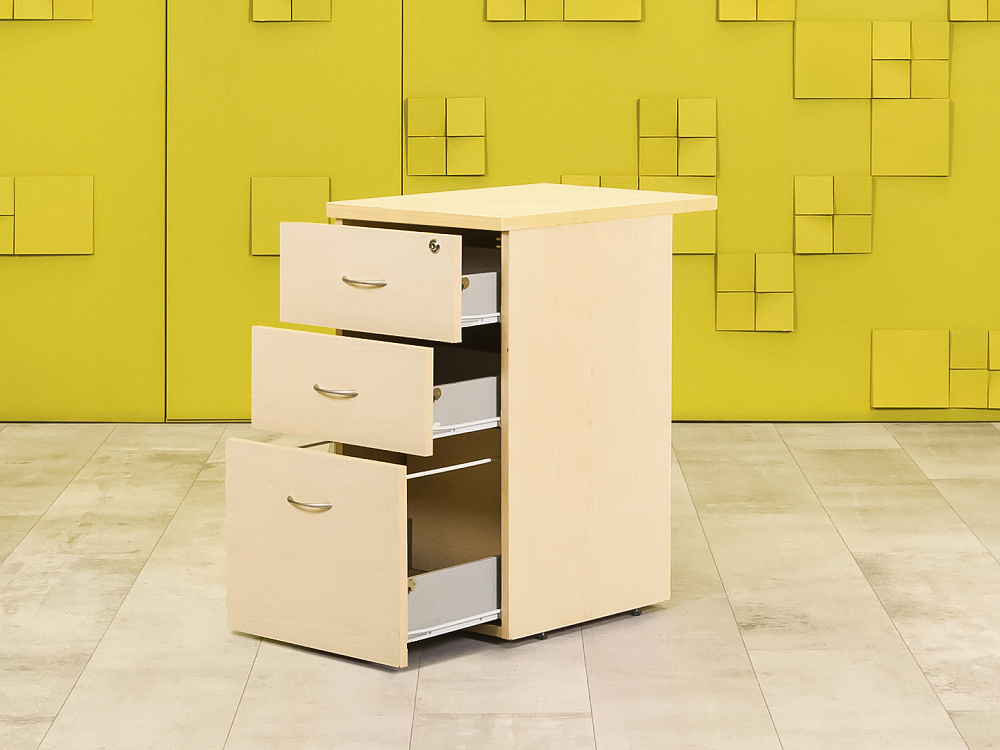 Офисная тумба приставная  ЛДСП Клен Россия  ТП3ЯВ-18026