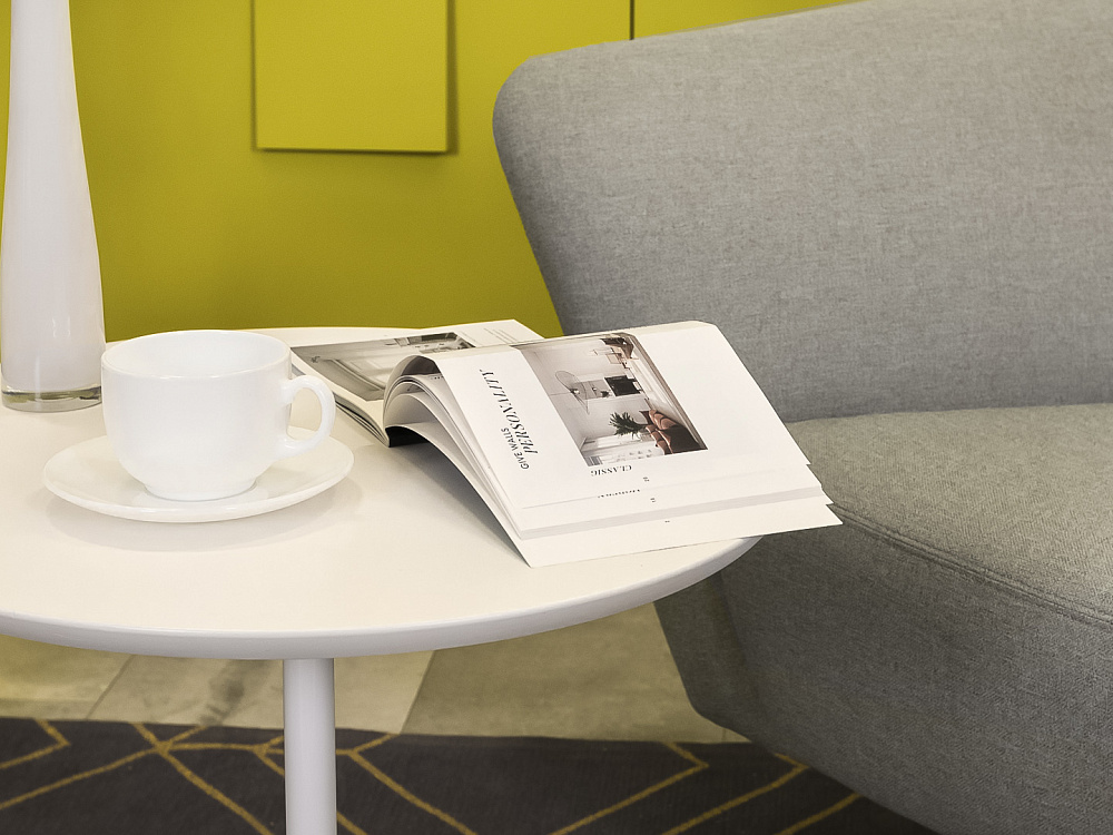 Журнальный столик ARPER Дерево Белый Италия  СЖОБ-30016