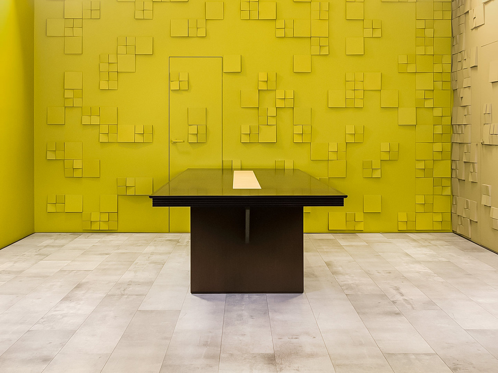 Офисный стол для переговоров  EUR/QUARANTA Шпон Венге Италия  СГПЕ-130824