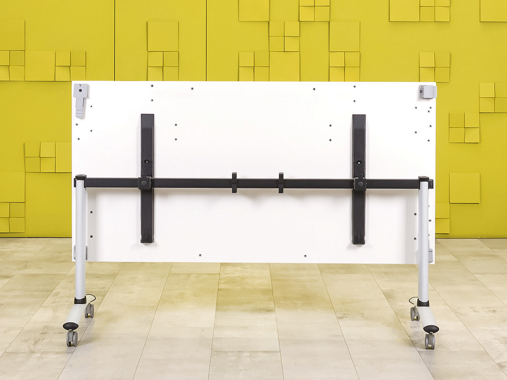 Офисный стол прямой ЛДСП Белый Импорт  СППБ-01125