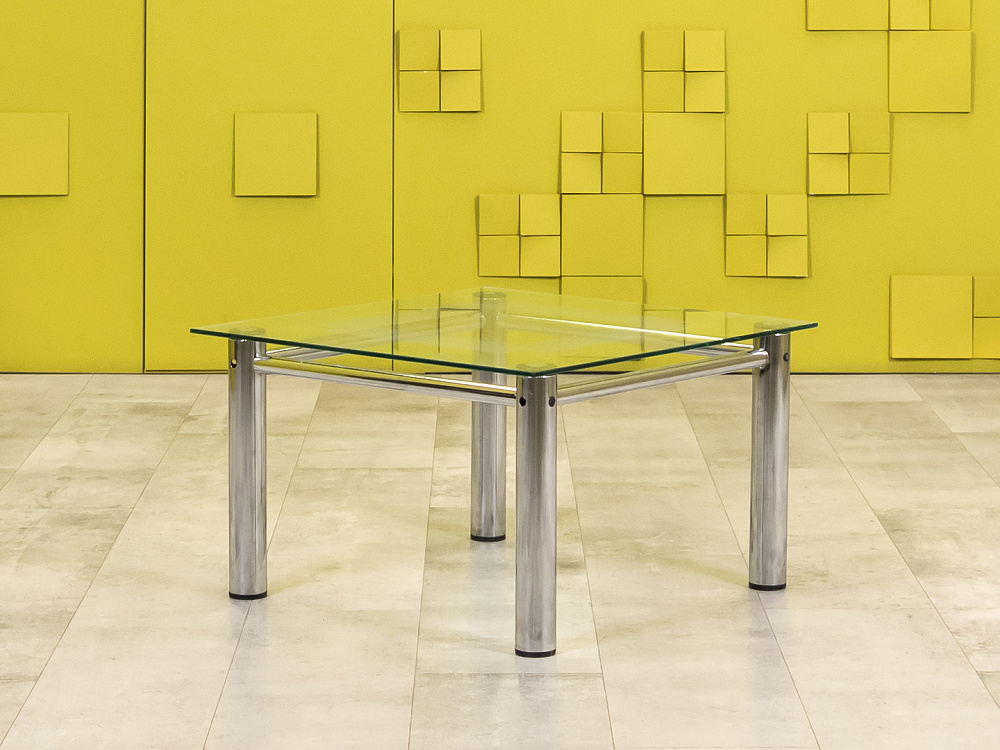 Журнальный столик Стекло Серый  СЖПС-26036