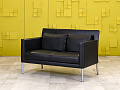 Комплект мягкой мебели WALTER KNOLL 1300x690 Кожа Чёрный Германия_ДНКЧК-190124