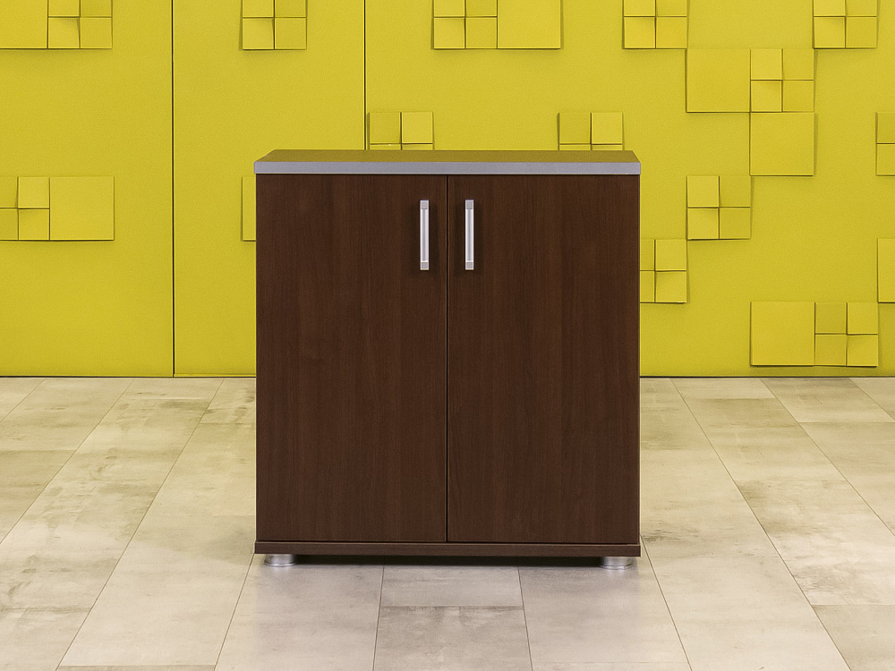 Офисная тумба для оргтехники  ЛДСП Венге  ТО2ДЕ-12125